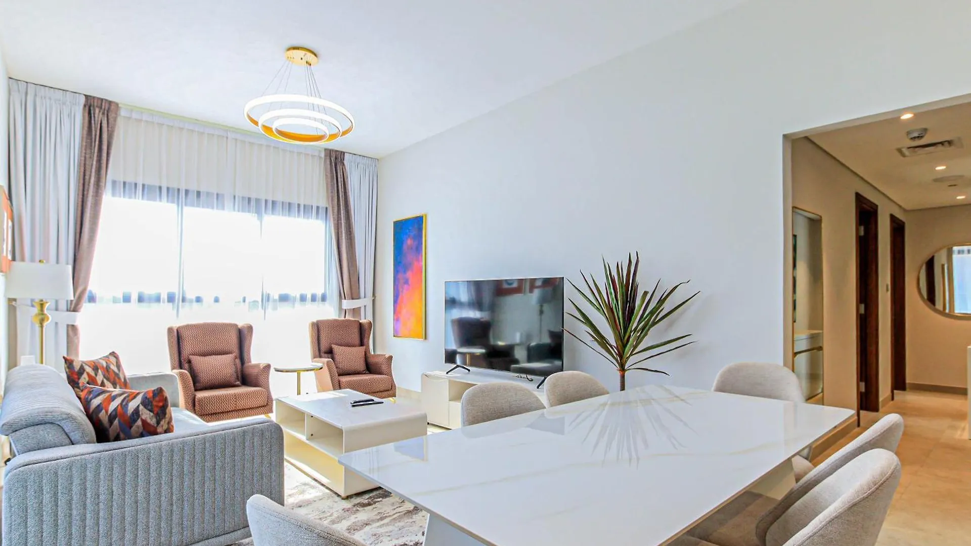 Bright And Spacious 2Br With Maids In Eleganz Jvc Dubaï Émirats arabes unis
